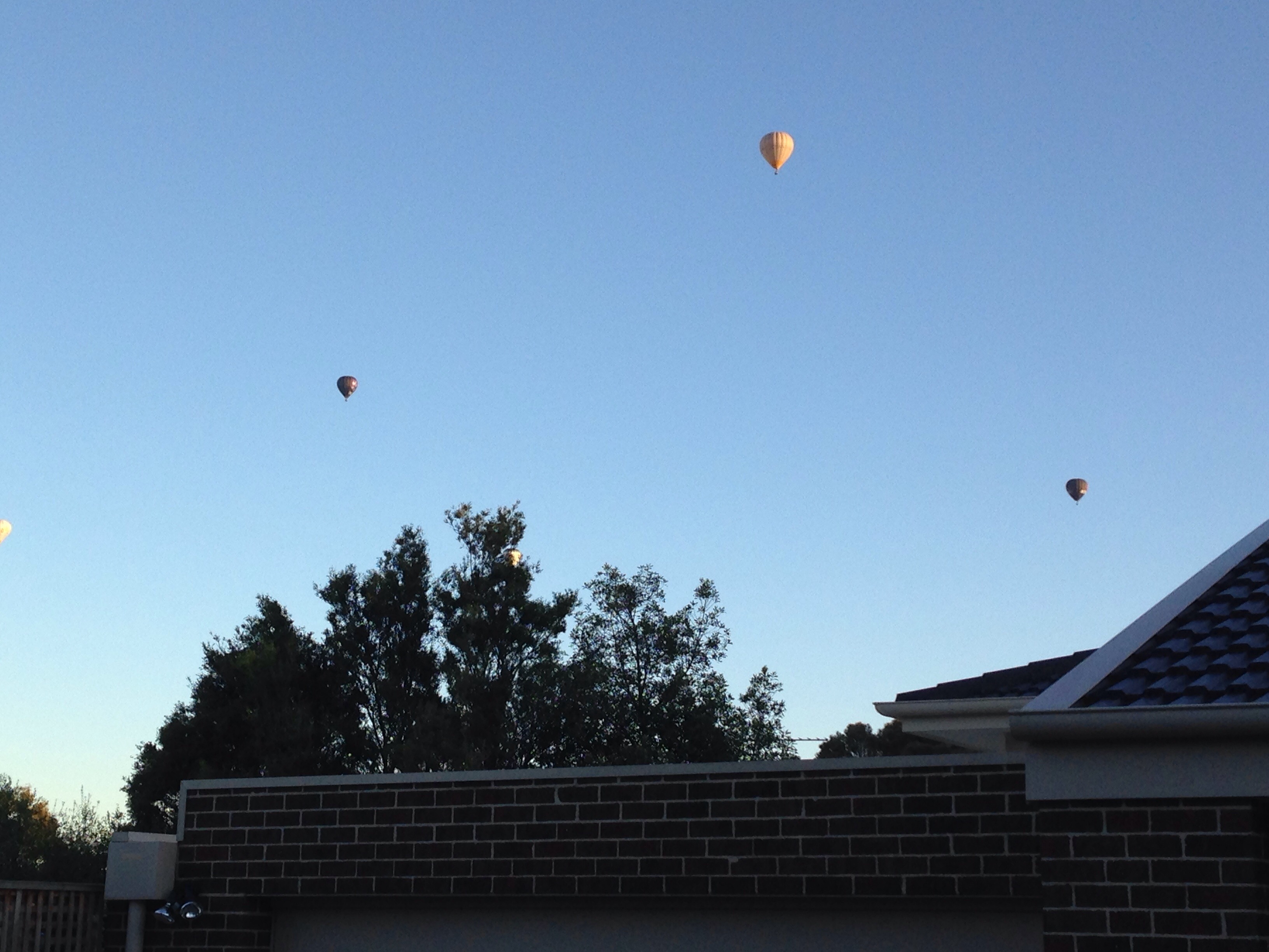 Hot air balloons 