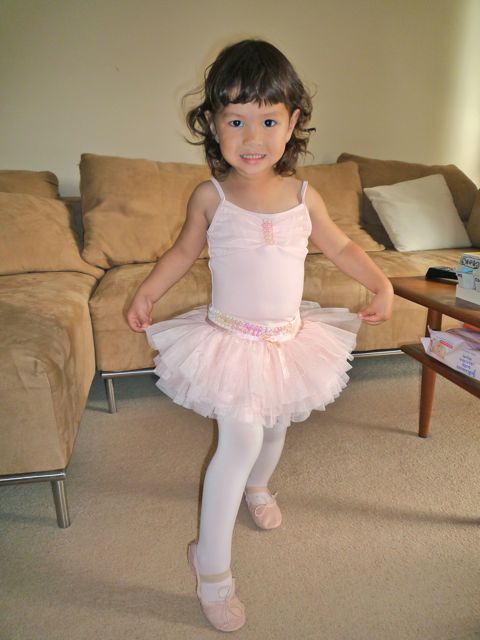 Carys’s first Ballet Costume